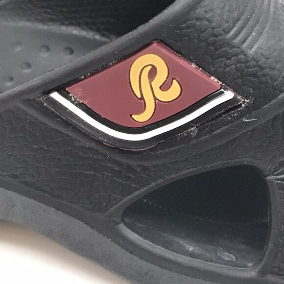 Men's 8-9 Lightweight Black Shower Sandals Comfortable Pool Slides Beach Shoes - Picture 10 of 12